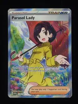 Parasol Lady 238/182 Pokemon SV04: Paradox Rift 🔥🔥🔥 - Image 1