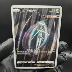 Pokemon Pheromosa Pocket TCG Holo With Texture Read Description - Image 1