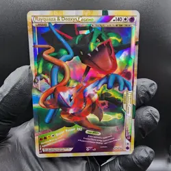 Pokemon Rayquaza & Deoxys Legend Holo Read Description - Image 1
