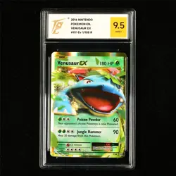 TQG 9.5 MINT+ 2016 Pokemon ENG Venusaur EX 1/108 R - Image 1