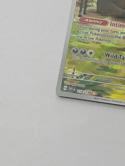 Pokemon Scarlet & Violet Mabosstiff 218/198 Holo Illustration Rare NM Mint - Image 5