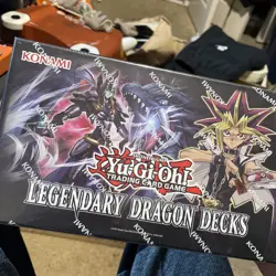 Yu Gi Oh! Legendary Dragon Decks (Factory Sealed) small rip on back - Image 1