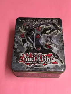 Yu-Gi-Oh! Ninja Grandmaster Hanzo 2012 Collectible Tin Empty - Image 1