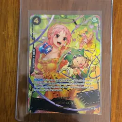 One Piece Rebecca SR OP05-091 Premium Booster Pb02 - Image 1