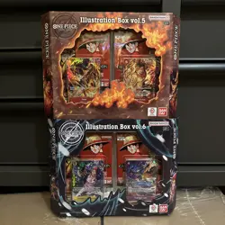 One Piece Illustration Box Vol 5 & 6 - Sealed NEW Lot Of 2 Ships immediately - Image 1