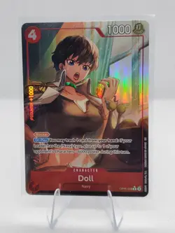 One Piece A Fist of Divine Speed Doll OP11-008 Alternate Alt Art NM - Image 1