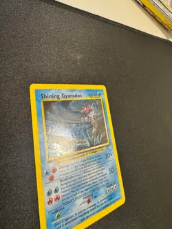 Shining Gyarados Neo Revelation 65/64 Pokemon Card SWIRL - Image 2