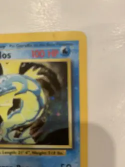 Pokemon Gyarados Holo Rare TCG Card 006/102 Base Set 1999 Unlimited - Ungraded - Image 2