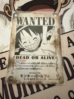 Bandai Monkey D. Luffy Leader Card OP13-118 Japanese Double Attack One Piece - Image 2