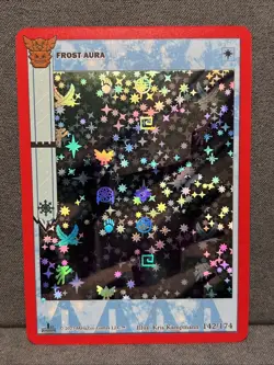 Frost Aura 142/174 MetaZoo Native 1st Edition Full Holo Foil Card NM/M - Image 1
