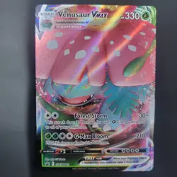 Pokemon TCG Venusaur VMAX Holo Sword & Shield Black Star Promo Card SWSH102 NM - Image 3