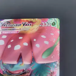 Pokemon TCG Venusaur VMAX Holo Sword & Shield Black Star Promo Card SWSH102 NM - Image 5