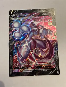 Pokemon TCG SWSH Mewtwo V-UNION Full Set Of 4 Black Star Promo Cards - Image 1