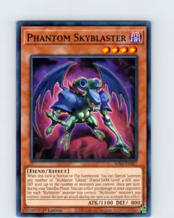 Yu-Gi-Oh TCG Phantom Skyblaster SDSA-EN007 1st Edition Regular Common Card NM - Image 1