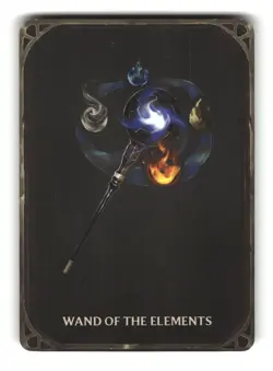 MapHammer Magic Items Unchained D&D Item Card - Wand of the Elements - Image 1
