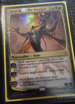 Nicol Bolas, The Deceiver *FOIL* (Near Mint) | MTG - Image 1