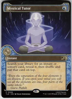 MTG Mystical Tutor (Showcase) Normal NM Avatar: The Last Airbender: Eternal-Lega - Image 1