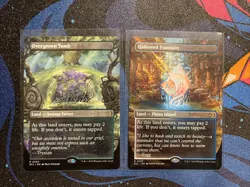 Overgrown Tomb + Hallowed Fountain Lot X 2 Mtg Regular Ex - Image 1
