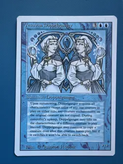 WOTC MtG Unlimited Vesuvan Doppelganger (R) Fair - Image 3