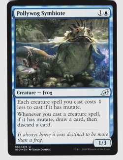 MTG Ikoria Pollywog Symbiote Foil 063/274 - Image 1