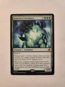Famished Worldsire Edge of Eternities Regular NM 0182 - Image 1