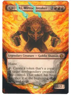 Kiki-Jiki Mirror Breaker Altered Full Art MTG Magic Modern Goblin Combo Gift - Image 1