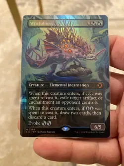 Wistfulness Borderless Foil Fresh Lorwyn Eclipsed Ready To Ship! - Image 1