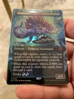Wistfulness Borderless Foil Fresh Lorwyn Eclipsed Ready To Ship! - Image 2