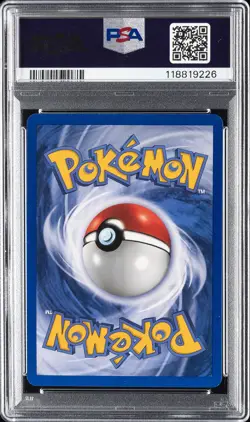 2004 POKEMON BLACK STAR PROMO EUROPEAN POP TOURNAMENT #006 TORCHIC-HOLO PSA 8 - Image 2