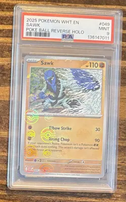 2025 Pokemon PSA Slab Lot(5 PSA Slabs),rare,rev.holo - Image 3
