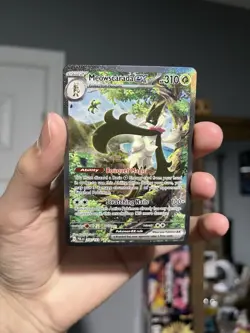 Pokemon Meowscarada ex 256/193 SV02 Paldea Evolved Special Illustration Rare EX. - Image 2