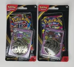 Pokemon TCG Mega Evolution Checklane Booster Blister Set - Drifloon & Drifblim - Image 1