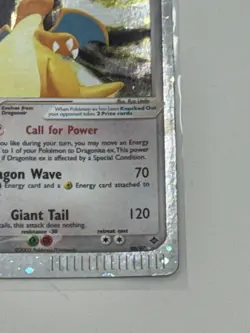 Pokemon TCG Dragonite ex Dragon 90/97 Holo - Image 3