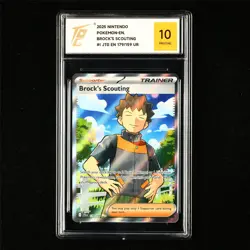 TQG 10 PRISTINE 2025 Pokemon ENG Brock's Scouting 179/159 UR - Image 1