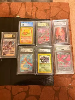 Pokemon Slabs Lot Of 8 - Image 1