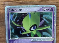 Celebi EX Ultra Rare Holo POP Series 2 017/017 Pokemon TCG 2005 Psychic - Image 2