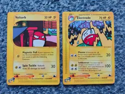 POKEMON TCG ELECTRODE 36 VOLTORB 113 SKYRIDGE EX/NM 2003 E-READER WOTC FINAL SET - Image 1