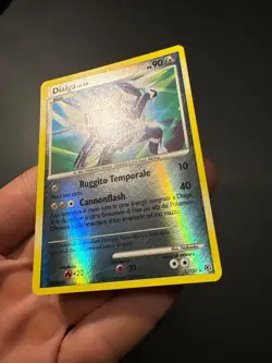 Pack Fresh Dialga 1/130 Diamante Perla Holo Rara Near Mint Lotto Carte Pokemon - Image 2