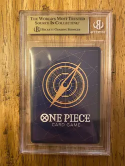 Portgas.D.Ace Op02-013 V3 Sr Manga Art Par Paramount War One Piece Bgs 9.5 - Image 2