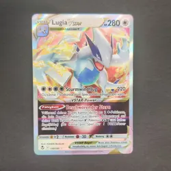 Pokemon TCG Karte - Lugia VStar SIT 139/195 NM Silberne Sturmwinde Deutsch - Image 2