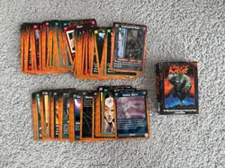 RAGE THE WEREWOLF APOCALYPSE CCG Card Game Lot 1995 86 Cards - Image 1