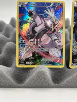 Pokemon TCG Palkia XY75 & Zekrom XY76 Full Art Holo Card Black Star Promo 2015 - Image 2