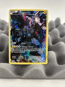 Pokemon TCG Palkia XY75 & Zekrom XY76 Full Art Holo Card Black Star Promo 2015 - Image 3