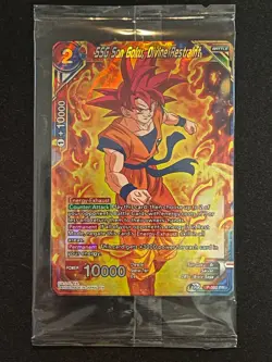 Dragon Ball Super Card Game Sealed SSG Goku Divine Restraint Promo Card P-362 - Image 1