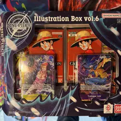 One Piece Illustration Box Vol. 5 & 6 SET of BOTH! BANDAI CARD GAME NEW SEALED - Image 4