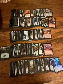 MTG Magic the Gathering 500+ Cards Job Lot Bundle bulk with Rares / Holos - Image 1