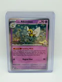 Lillie's Ribombee - 183 (Prerelease) 183 Sv: Scarlet & Violet Promo Cards Holo - Image 1