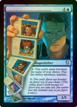 MtG ________ 23/141 Unhinged Uncommon Foil - Image 1