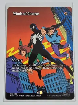 Winds of Change (Borderless) Marvel Universe Eternal-Legal Magic The Gathering - Image 1