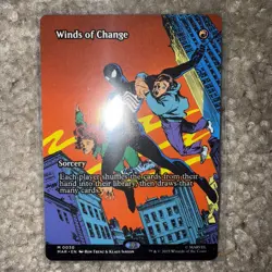 MTG Magic the Gathering Winds of Change (30/40) Marvel Universe LP - Image 1